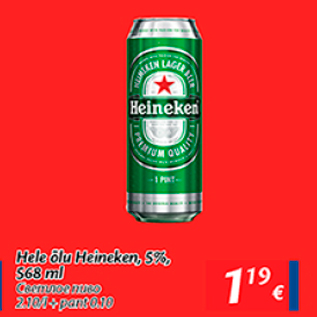 Allahindlus - Hele õlu Heineken