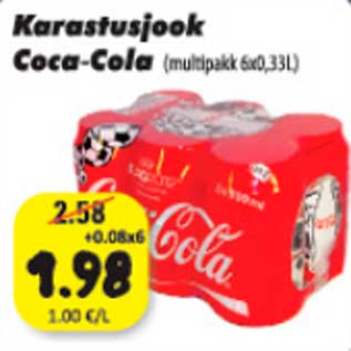 Allahindlus - Karastusjook Coca-Cola (multipakk 6 x0,33l)