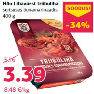 Allahindlus - Nõo Lihavürst triibuliha