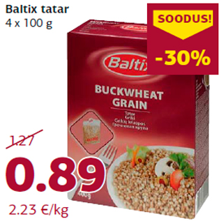 Скидка - Гречка Baltix