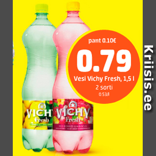 Скидка - Вода Vichy