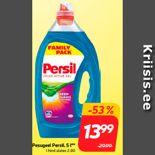 Allahindlus - Pesugeel Persil, 5 l**