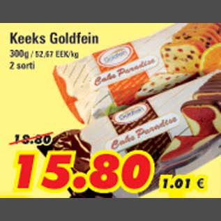 Allahindlus - Keeks Goldfein