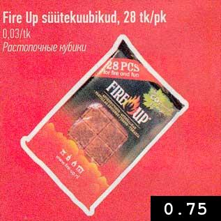 Скидка - Растопочные кубики