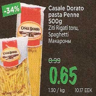 Allahindlus - Casale Dorato pasta Penne