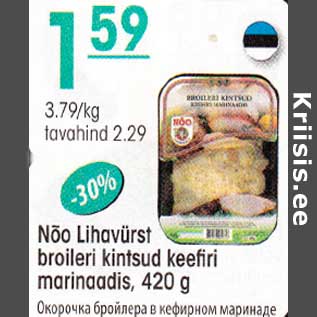 Скидка - Окорочка бройлера в кефирном маринаде