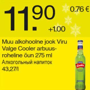 Allahindlus - Muu alkohoolne jook Viru Valge Cooler