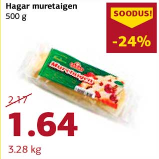 Allahindlus - Hagar muretaigen 500 g