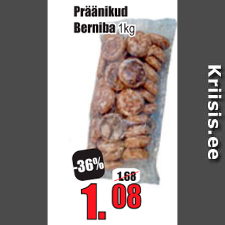 Allahindlus - Pränikud Berniba 1 kg