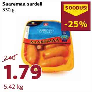 Скидка - Сардельки Saaremaa 330 g
