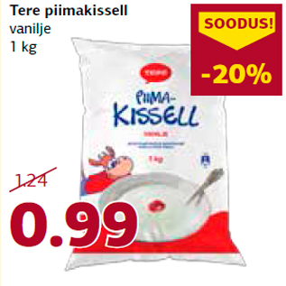 Allahindlus - Tere piimakissell