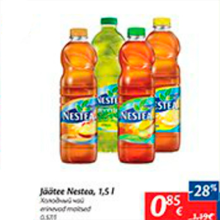 Allahindlus - Jäätee Nestea, 1,5 L