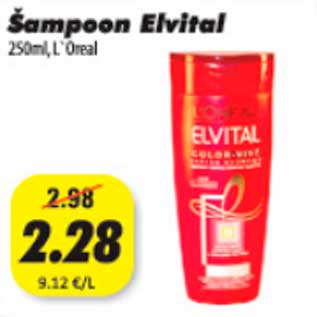 Allahindlus - Šampoon Elvital , 250ml