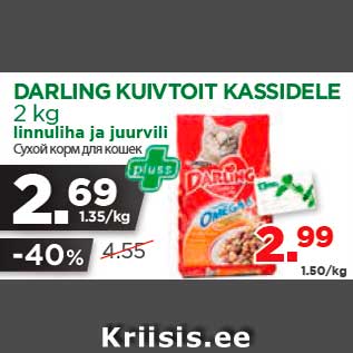 Скидка - Сухой корм для кошек