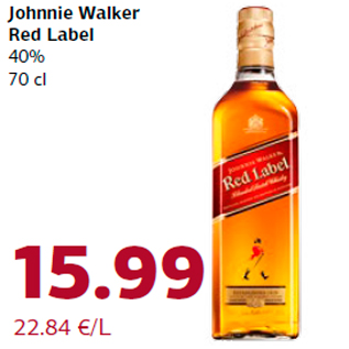 Allahindlus - Johnnie Walker Red Label