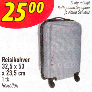 Allahindlus - Reisikohver