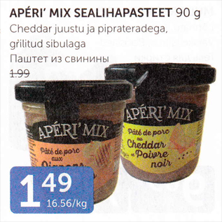Allahindlus - APERI´ MIX SEALIHAPASTEET 90 g