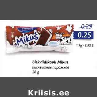 Allahindlus - Biskviidikook Mikus