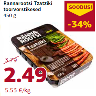 Скидка - Колбаски Tzatziki