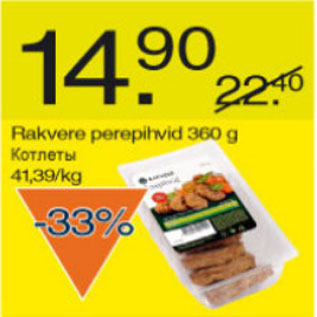Скидка - Котлеты