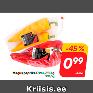 Allahindlus - Magus paprika Rimi, 250 g