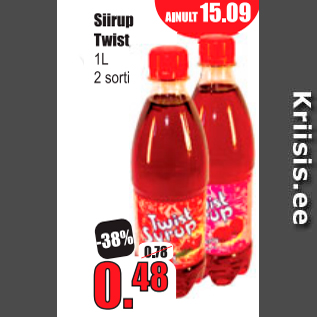 Allahindlus - Siirup Twist