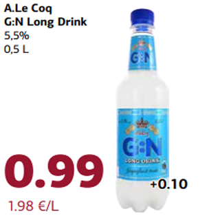 Allahindlus - A.Le Coq G:N Long Drink 5,5%