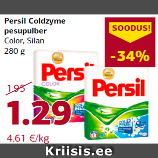 Allahindlus - Persil Coldzyme pesupulber