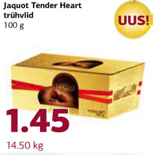 Allahindlus - Jaguot tender Heart trühvlid 100 g