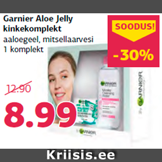 Allahindlus - Garnier Aloe Jelly kinkekomplekt