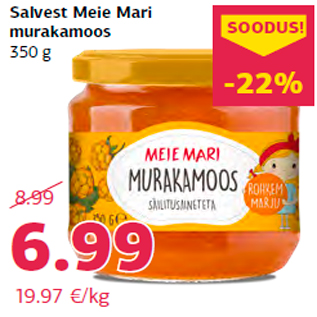 Allahindlus - Salvest Meie Mari murakamoos 350 g