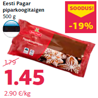 Allahindlus - Eesti Pagar piparkoogitaigen 500 g