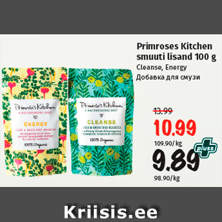 Allahindlus - Primroses Kitchen smuuti lisand 100 g