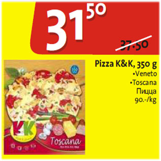 Allahindlus - Pizza K&K, 350 g