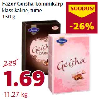 Скидка - Конфеты Geisha Fazer