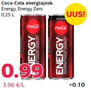 Allahindlus - Coca-Cola energiajook