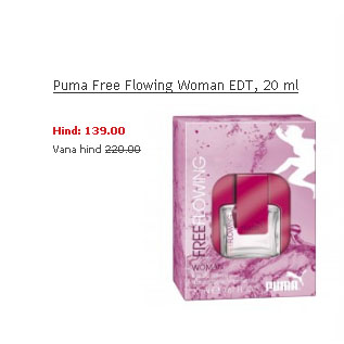 Allahindlus - Puma Free Flowing Woman EDT