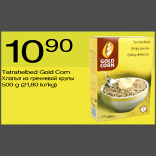 Allahindlus - Tatrahelbed Gold Corn