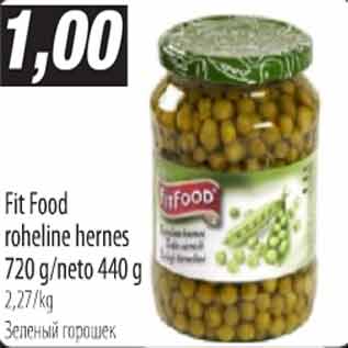 Allahindlus - Fit Food roheline hernes
