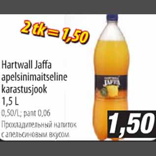 Allahindlus - Hartwall Jaffa apelsinimaitseline karastusjook