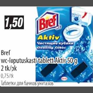 Allahindlus - Bref WC-loputuskasti tablett Activ