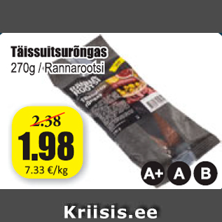 Allahindlus - Täissuitsurõngas