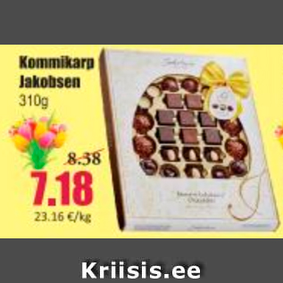 Скидка - Коробка конфет Jakobsen 310 г