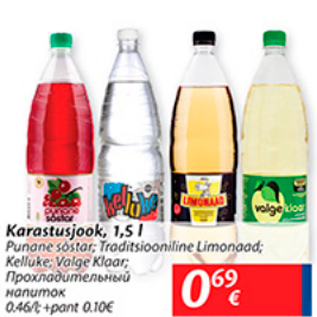 Allahindlus - Karastusjook, 1,5 L