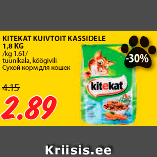 Скидка - Сухой корм для кошек