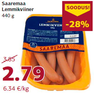 Allahindlus - Saaremaa Lemmikviiner 440 g