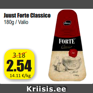 Скидка - Сыр Forte Classico