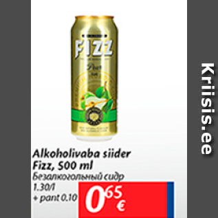 Allahindlus - Alkohoolivaba siider Fizz, 500 ml