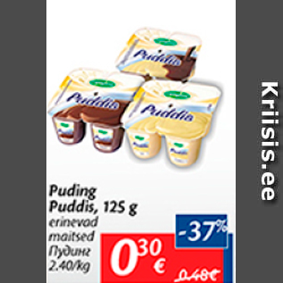 Allahindlus - Puding Puddis, 125 g