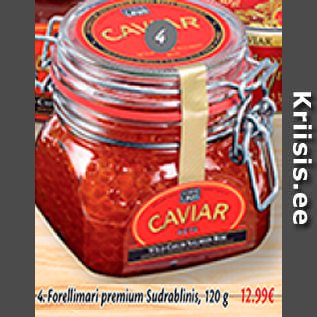 Скидка - Икра форели